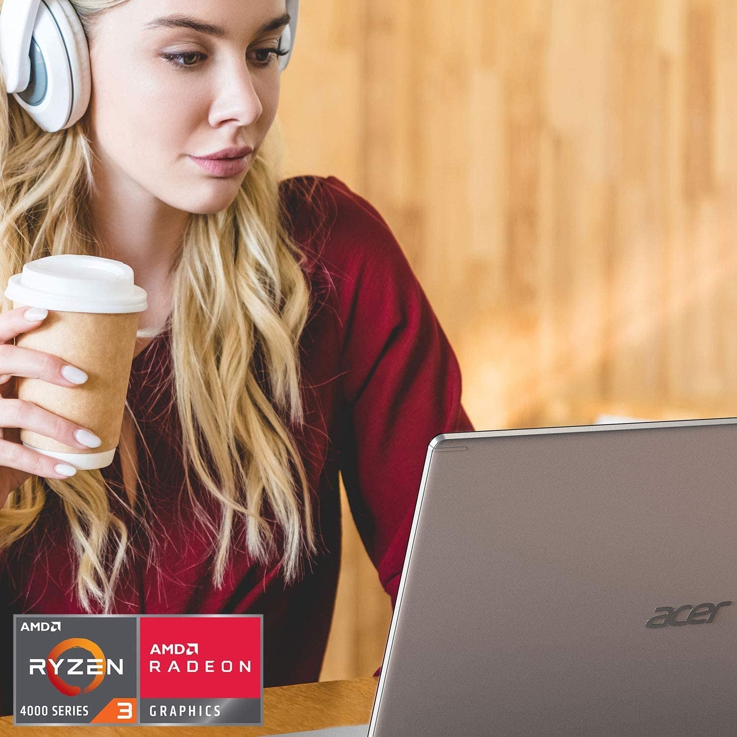 Aspire 5 A515 - 44 - R93G, 15.6" Full HD, AMD Ryzen 3 4300U Mobile Processor with Radeon Graphics, 4GB DDR4, 128GB Nvme SSD, Wifi 5, HD Webcam, Fingerprint Reader, Backlit Keyboard, Windows 10 S - Simplux Electronics